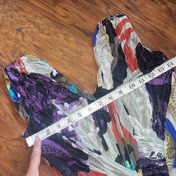 ETRO Milano Baroque Printed Stretch Dress - Picture 7 of 8